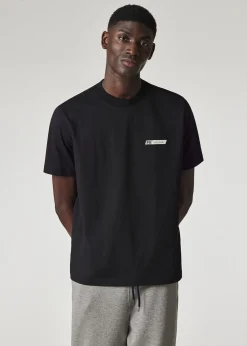 Black PS Tilt Logo Cotton-Blend T-Shirt