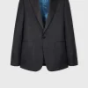 The Soho - Tailored-Fit Floral Jacquard Wool-Linen Evening Blazer